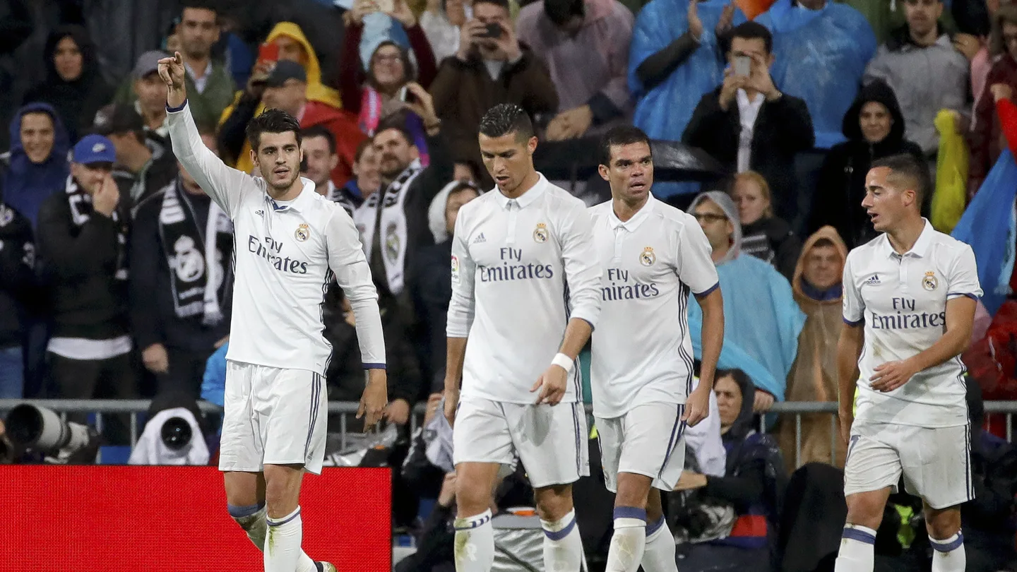 Morata celebra su gol ante el Athletic Morata celebra su gol ante el Athletic