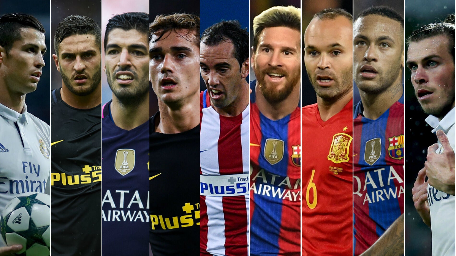Los candidatos al Balón de Oro 2016
