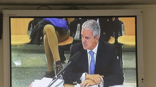 Pablo Crespo declara en el juicio de la Gürtel Pablo Crespo declara en el juicio de la Gürtel