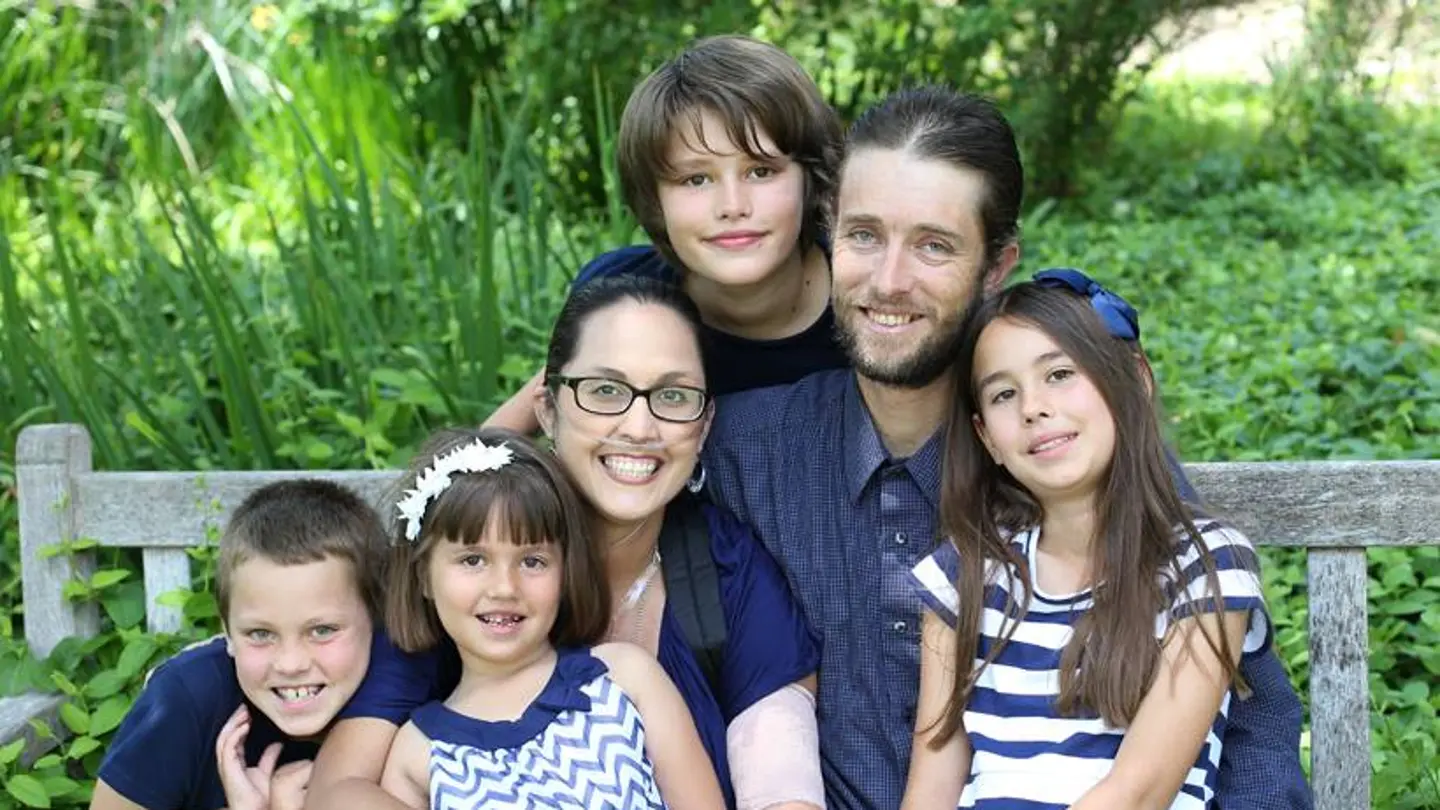 Stephanie Packer y su familia Stephanie Packer y su familia