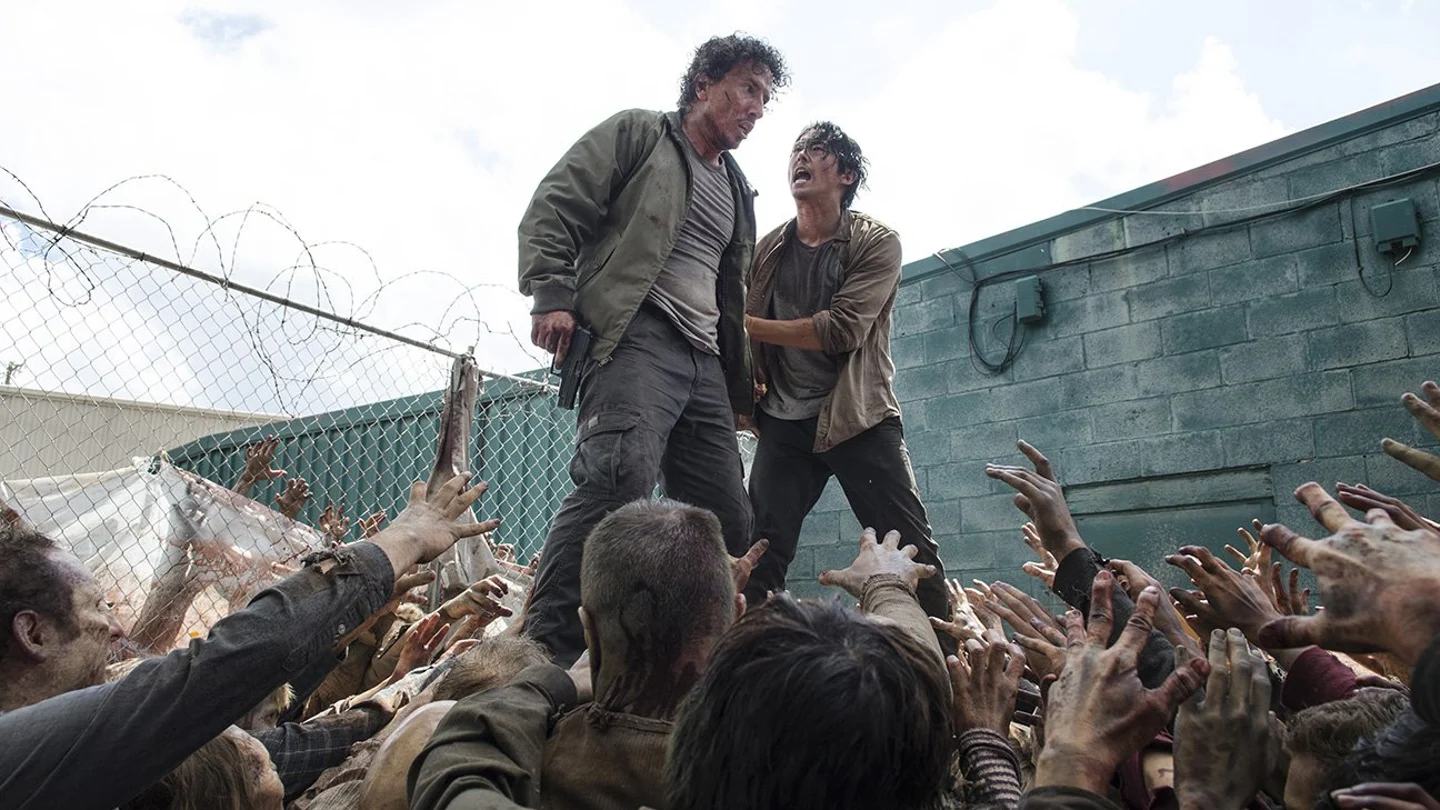 Muertes de 'The Walking Dead' La muerte de Nicholas se vio eclipsada por las dudas sobre el destino de Glenn