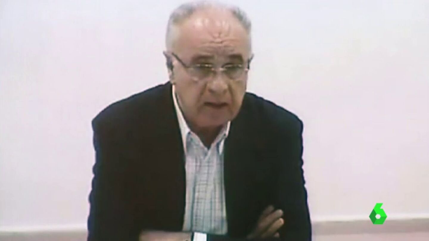 Rafael Blasco durante su intervenci&oacute;n ante las Cortes Valencianas