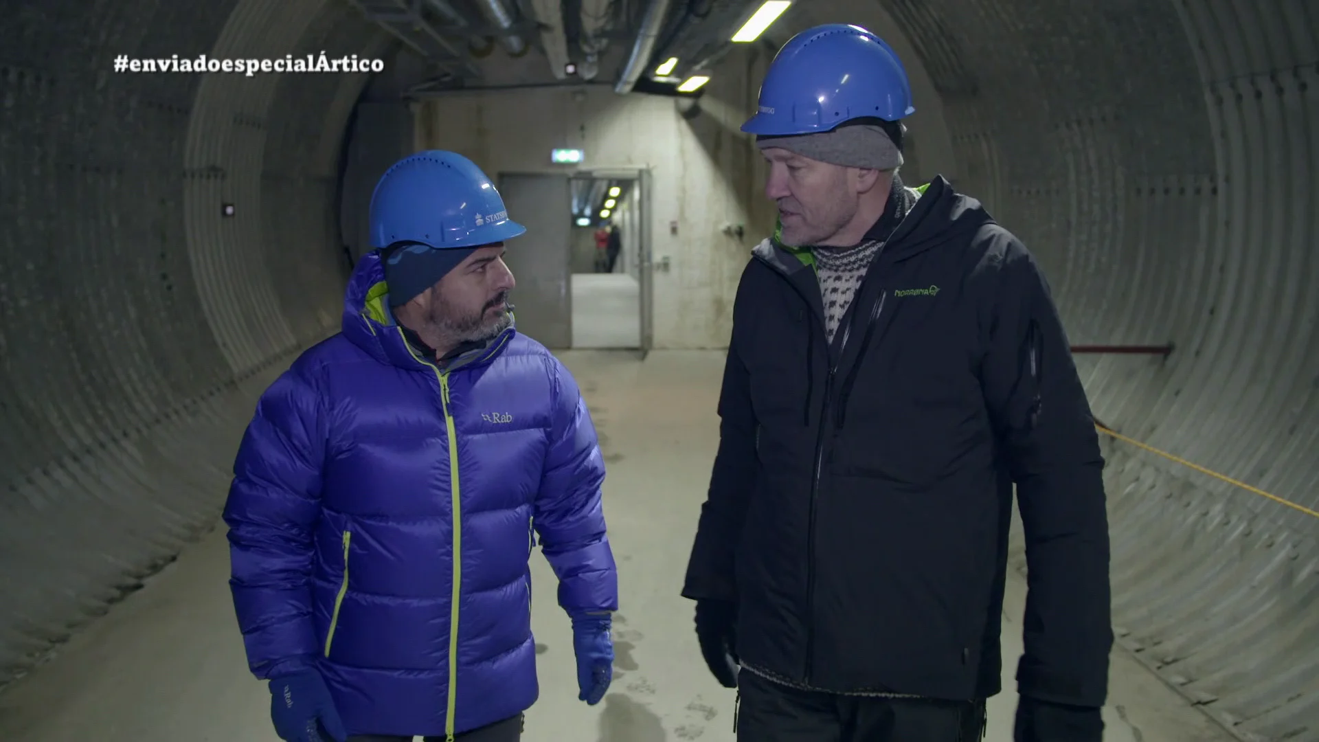 Jalis entra en la bóveda del fin del mundo, el refugio subterráneo que preserva el futuro de la humanidad Jalis entra en la bóveda del fin del mundo, el refugio subterráneo que preserva el futuro de la humanidad