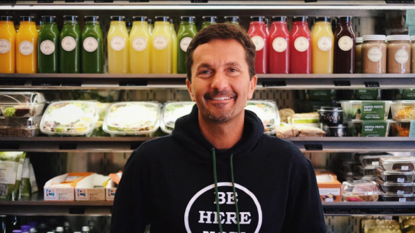 Khalil Rafati, propietario de SunLife Organics