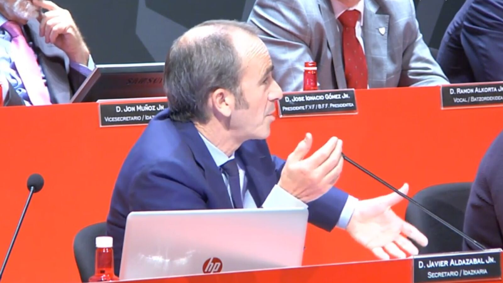 Javier Aldezabal, directivo del Athletic de Bilbao