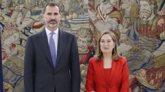 El Rey recibe a Ana Pastor