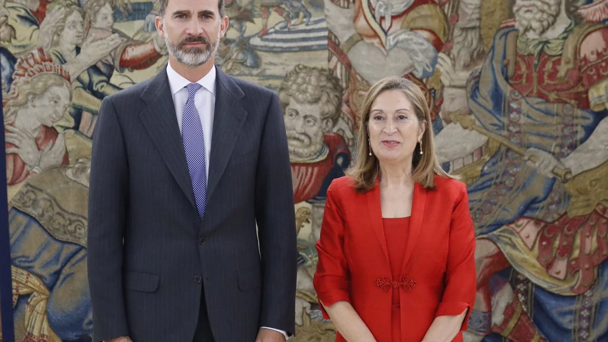 El Rey recibe a Ana Pastor