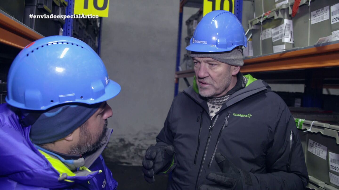 Asmund Asdal, coordinador de la b&oacute;veda: "Almacenamos hasta 4,5 millones de muestras de semillas diferentes"