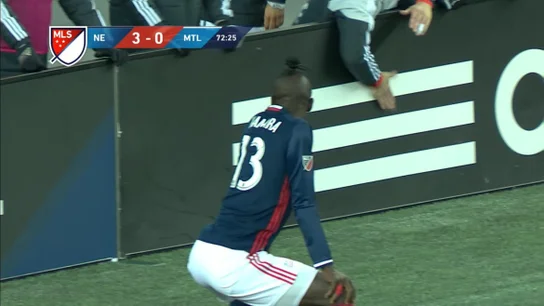 Kei Kamara celebra su gol haciendo 'twerking' Kei Kamara celebra su gol haciendo 'twerking'