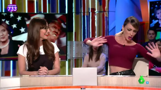 Anna Simon ‘perrea’ al ritmo de 'La salchipapa' de Leticia Sabater Anna Simon ‘perrea’ al ritmo de 'La salchipapa' de Leticia Sabater