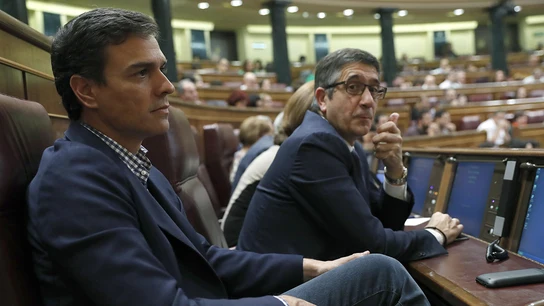 Pedro Sánchez en el Congreso Pedro Sánchez en el Congreso