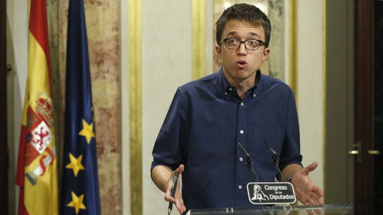 &Iacute;&ntilde;igo Errej&oacute;n tras la primera jornada del debate de investidura