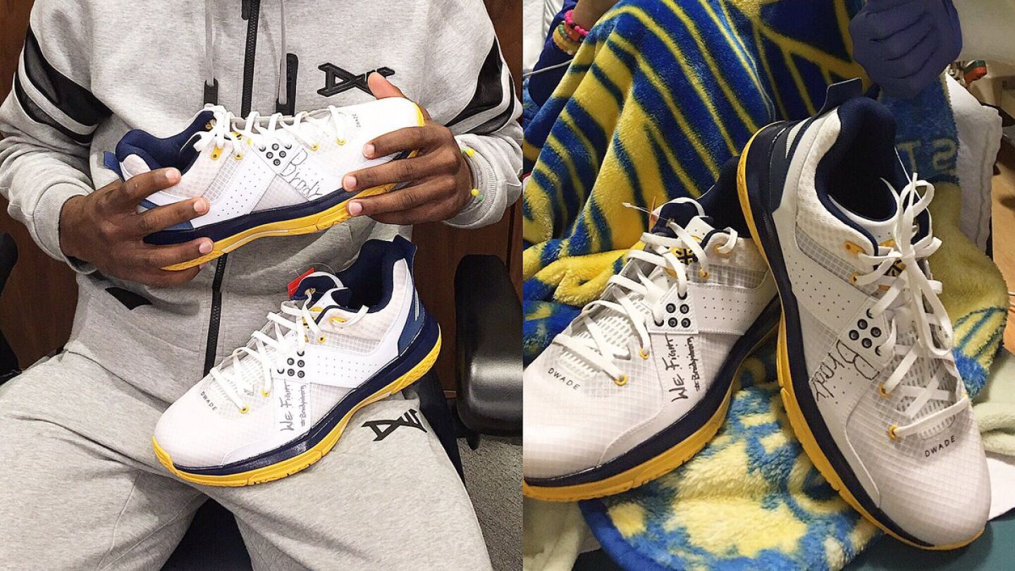 Glenn Robinson III jugar&aacute; con la firma de un ni&ntilde;o enfermo en sus zapatillas