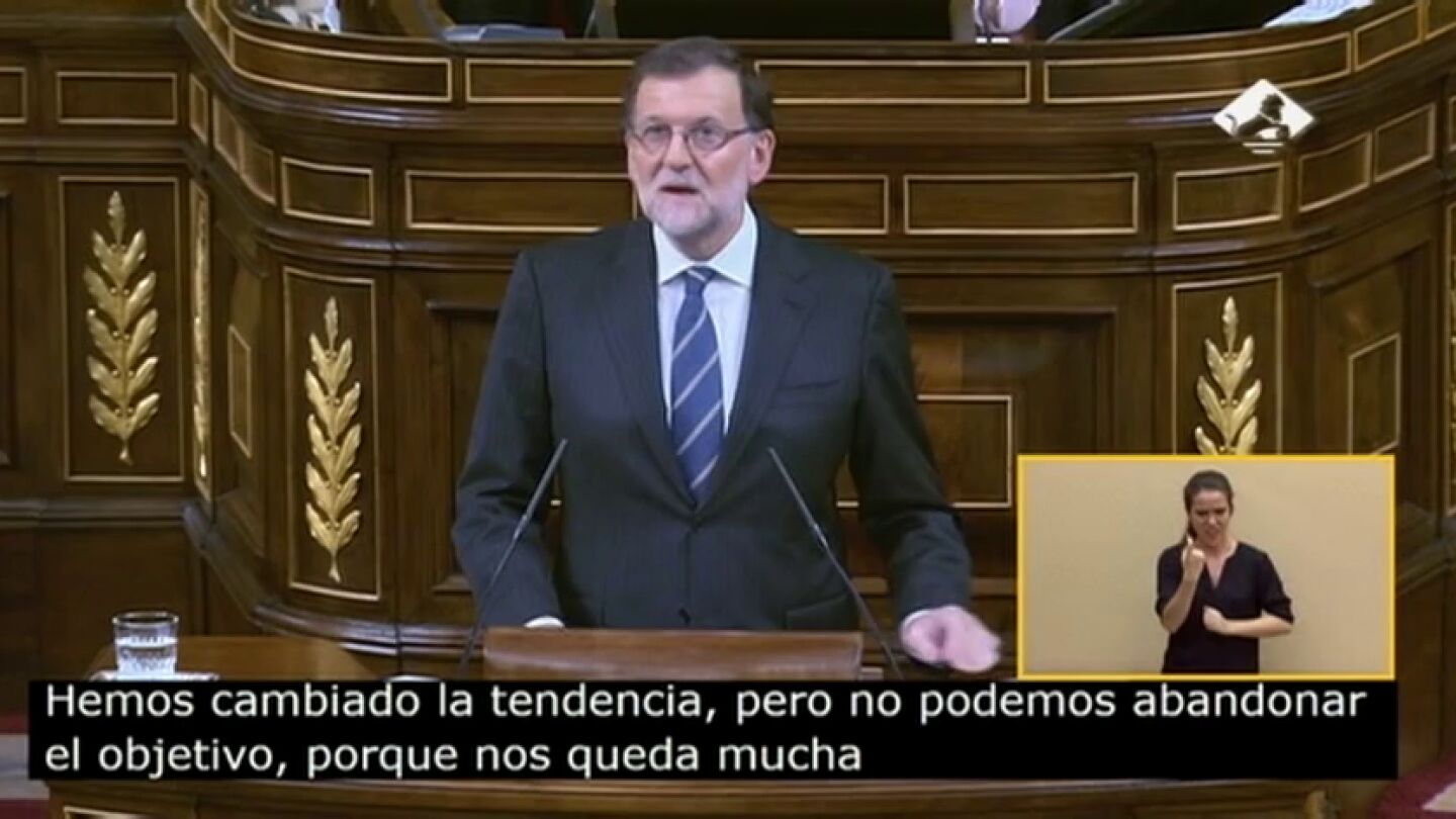 Frame 0.0 de: Rajoy asegura que los desempleados tienen ahora m&aacute;s esperanza de encontrar un empleo