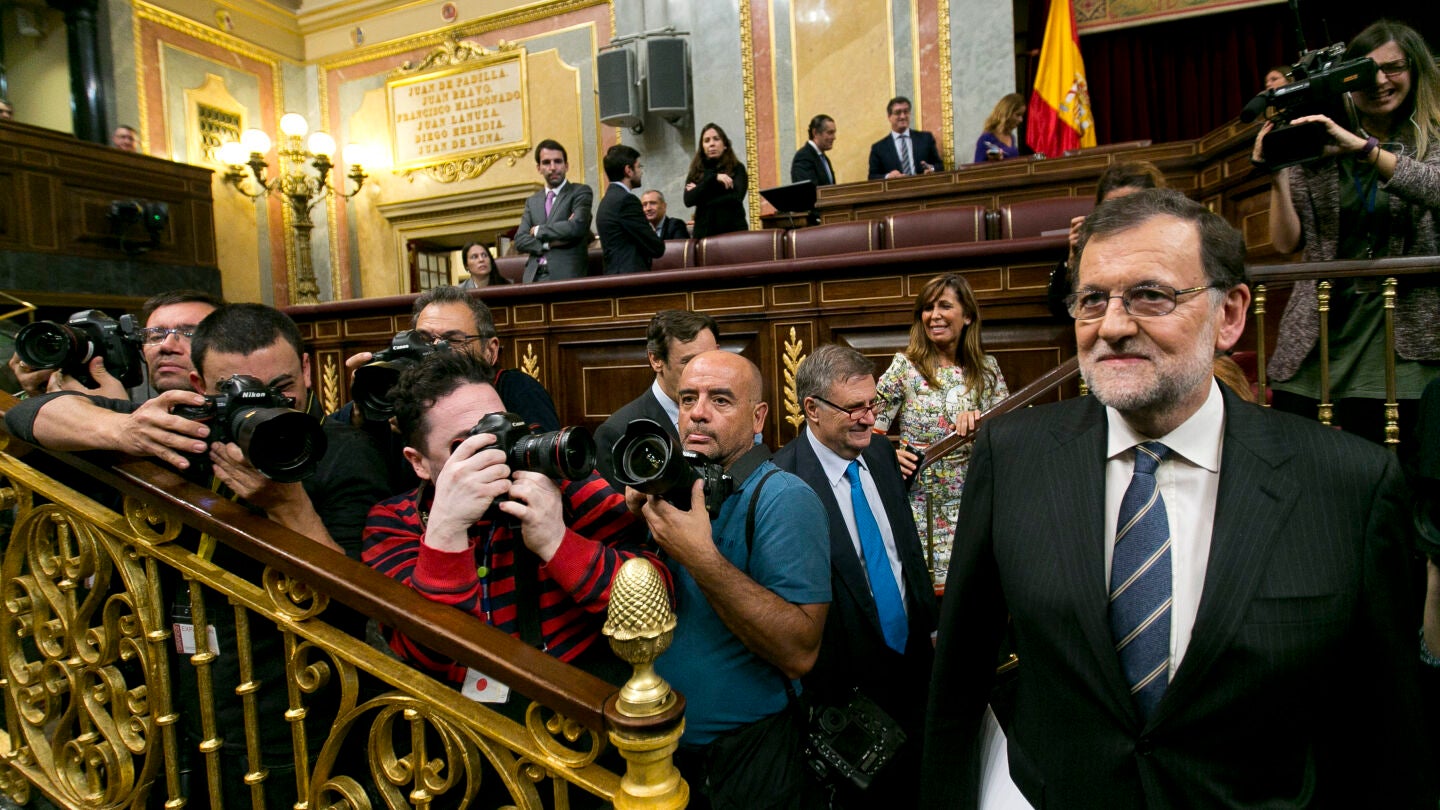 Mariano Rajoy, presidente del Gobierno en funciones