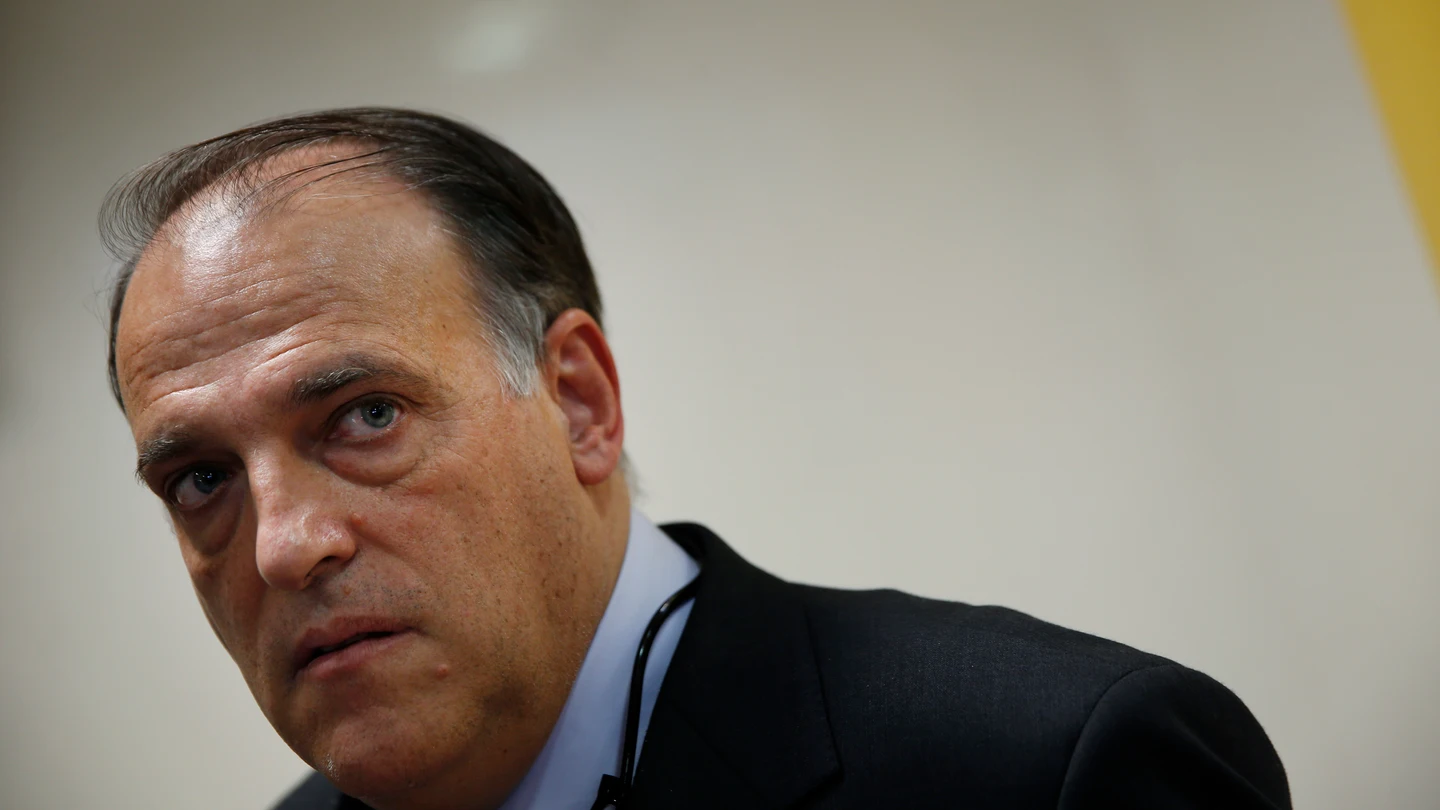 Javier Tebas, presidente de la Liga Javier Tebas, presidente de la Liga