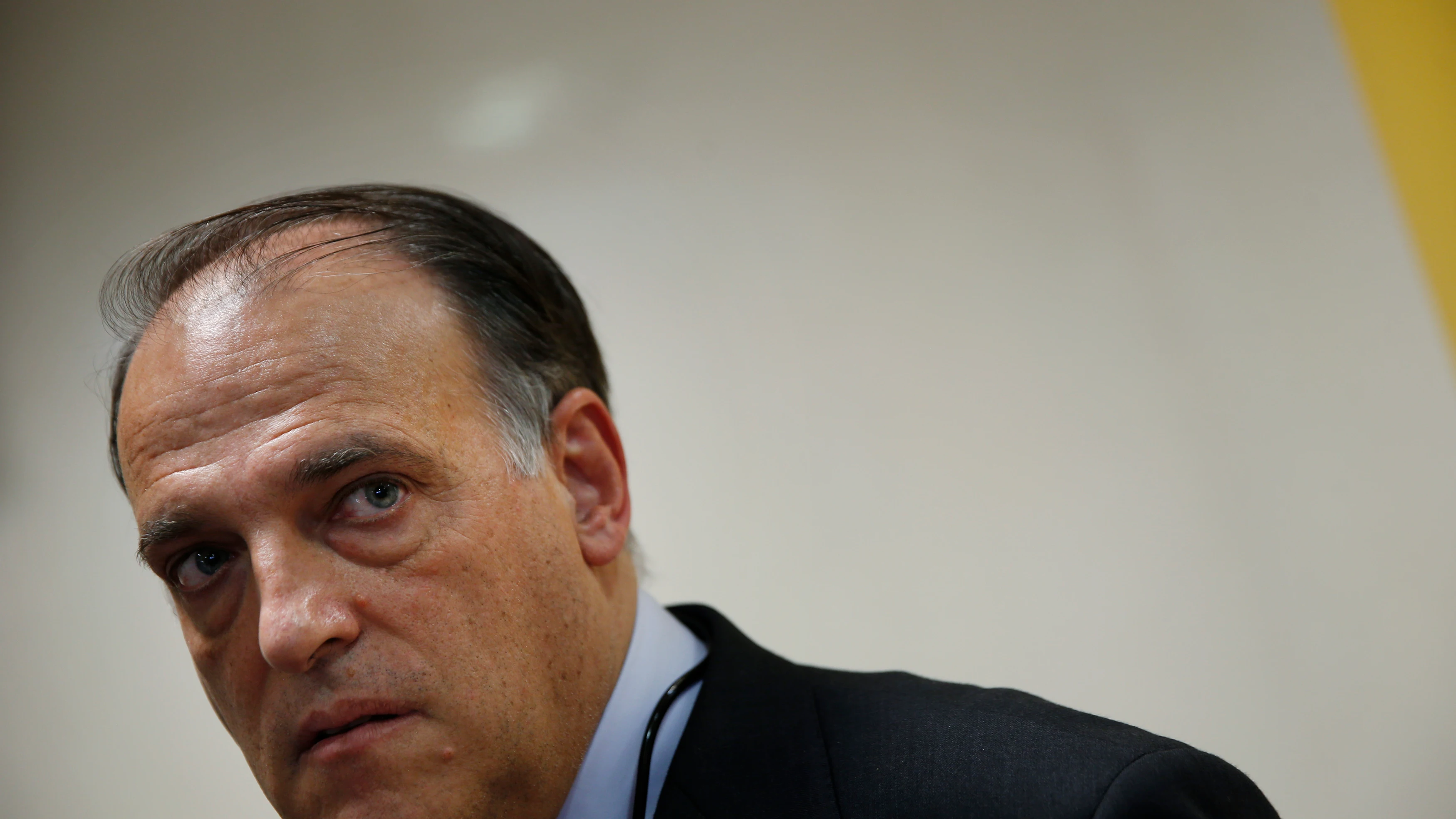 Javier Tebas, presidente de la Liga