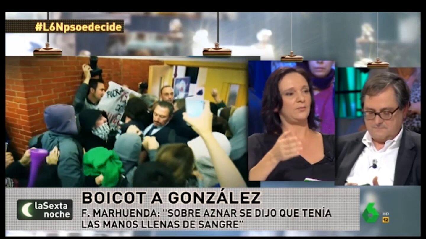 Frame 6.60039 de: Bescansa: &ldquo;Felipe Gonz&aacute;lez es miembro del Consejo de Administraci&oacute;n de Gas Natural&rdquo;