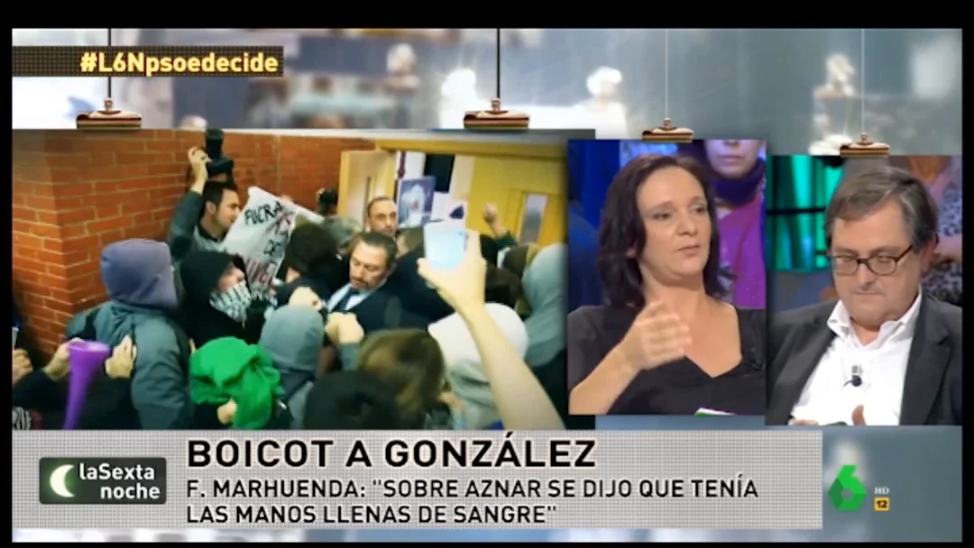 Frame 6.60039 de: Bescansa: “Felipe González es miembro del Consejo de Administración de Gas Natural”