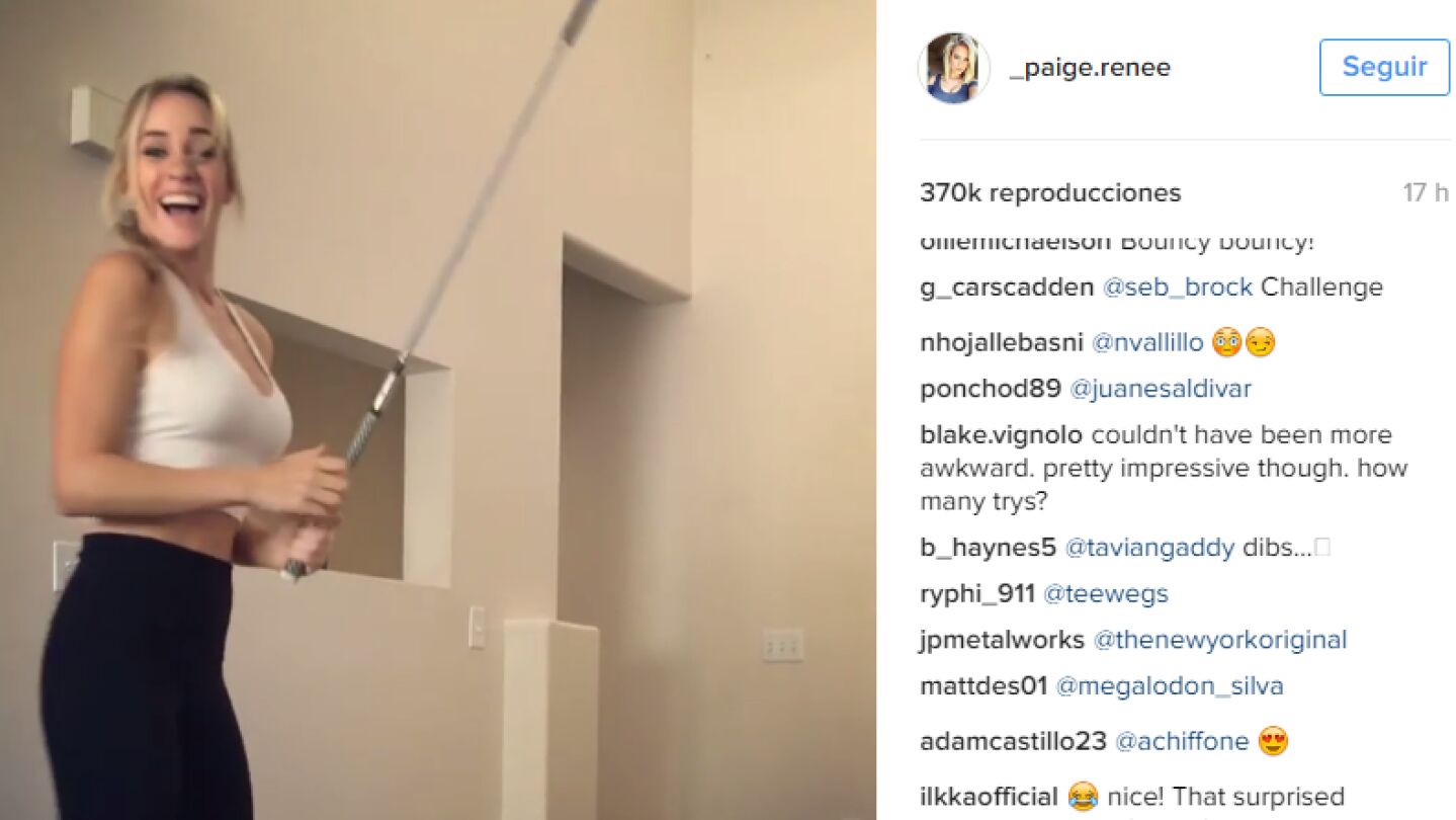 La golfista Paige Spiranac
