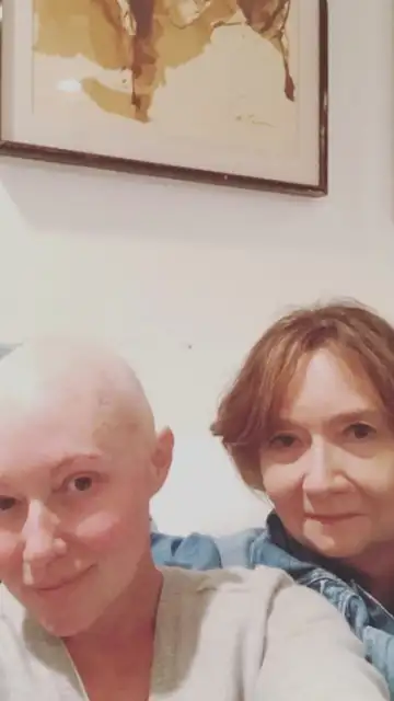 Shannen Doherty con su madre Shannen Doherty con su madre