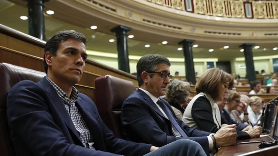 Pedro Sánchez, en el Congreso Pedro Sánchez, en el Congreso
