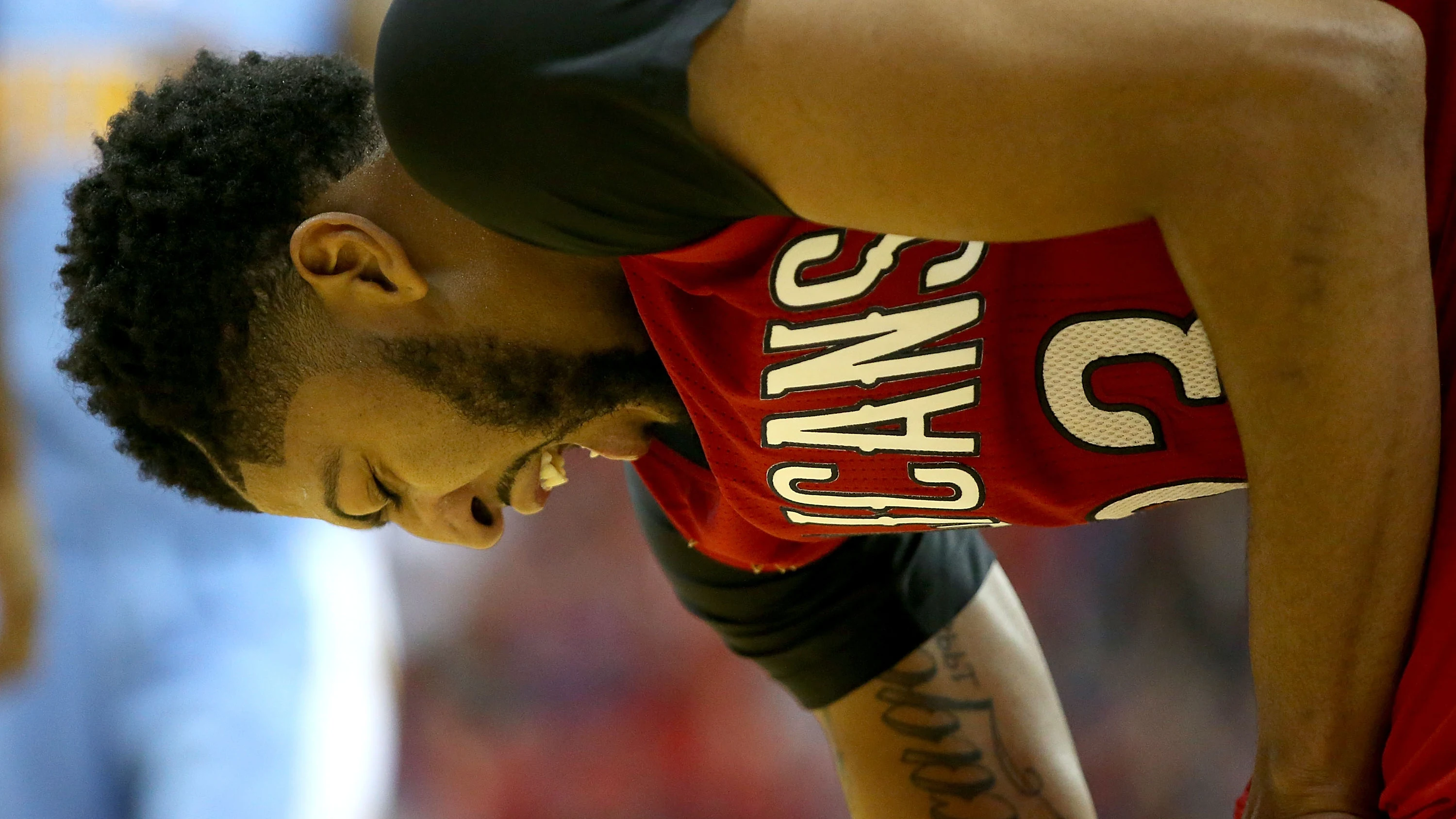 Anthony Davis, durante su partido contra los Nuggets