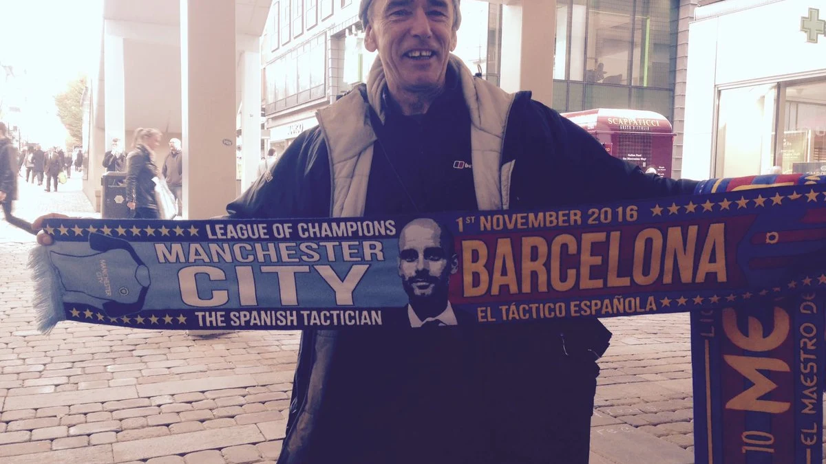 Bufanda conmemorativa del City - Barcelona