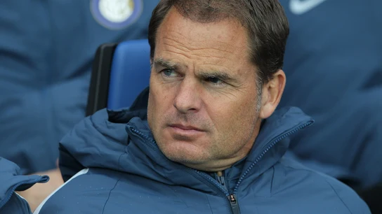 Frank de Boer, en el banquillo del Inter de Milán Frank de Boer, en el banquillo del Inter de Milán