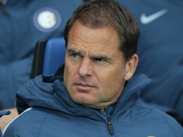 Frank de Boer, en el banquillo del Inter de Milán Frank de Boer, en el banquillo del Inter de Milán