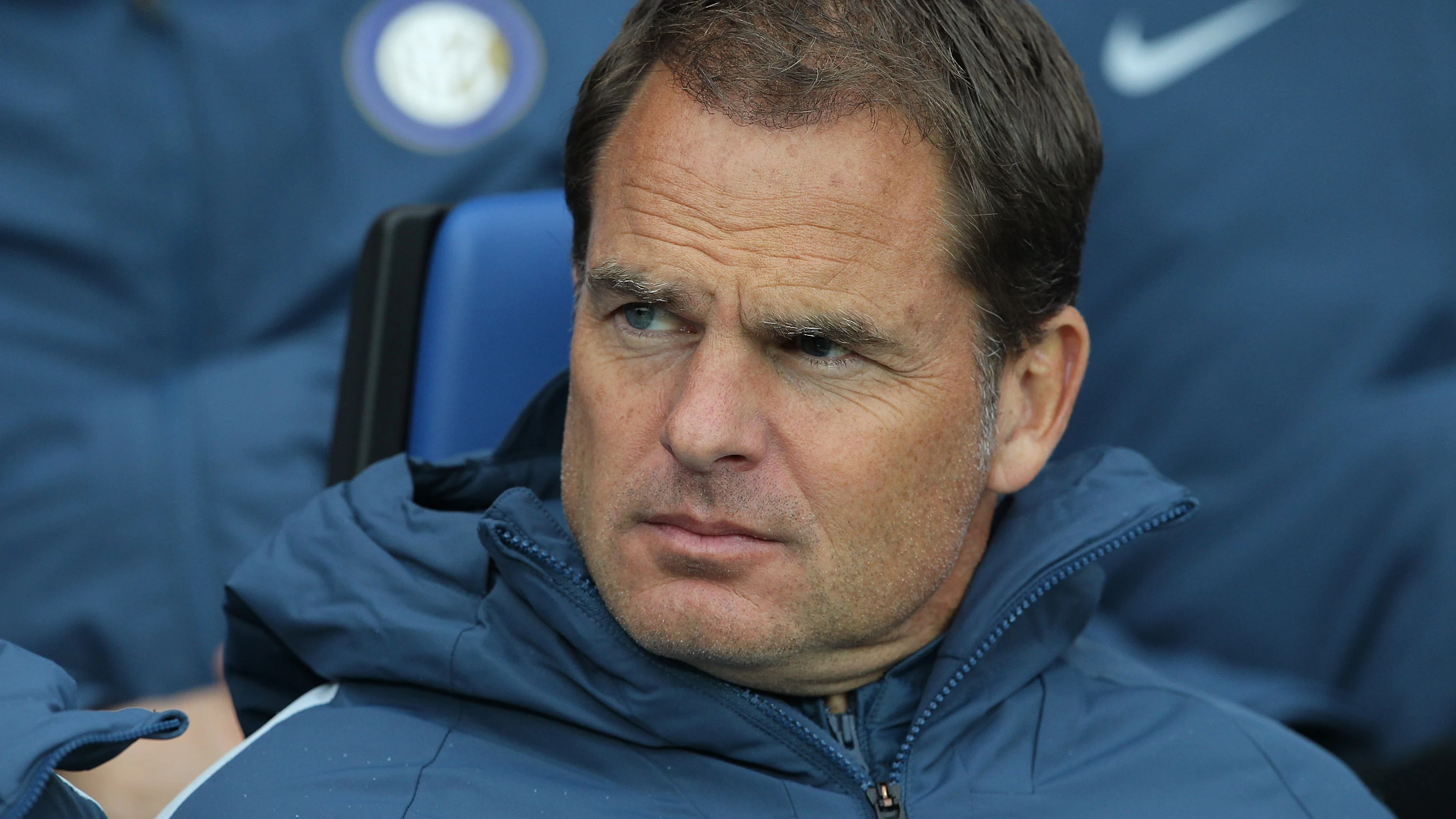 Frank de Boer, en el banquillo del Inter de Milán