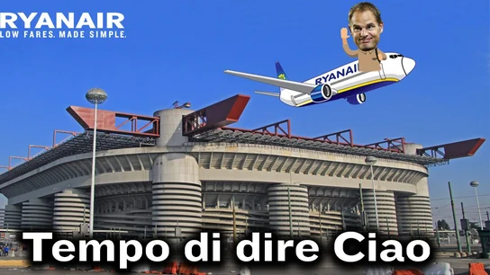 De Boer, 'volando' con Ryanair De Boer, 'volando' con Ryanair
