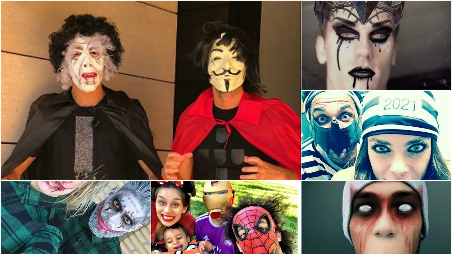 Los disfraces de los jugadores en Halloween Los disfraces de los jugadores en Halloween