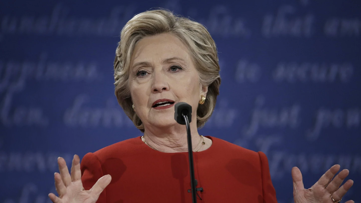 Hillary Clinton durante un discurso Hillary Clinton durante un discurso