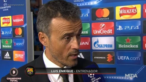 Luis Enrique, técnico del FC Barcelona