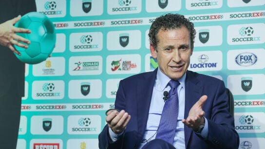Jorge Valdano, en un acto