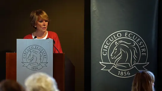La portavoz del PP en el Ayuntamiento de Madrid, Esperanza Aguirre, durante su intervención La portavoz del PP en el Ayuntamiento de Madrid, Esperanza Aguirre, durante su intervención