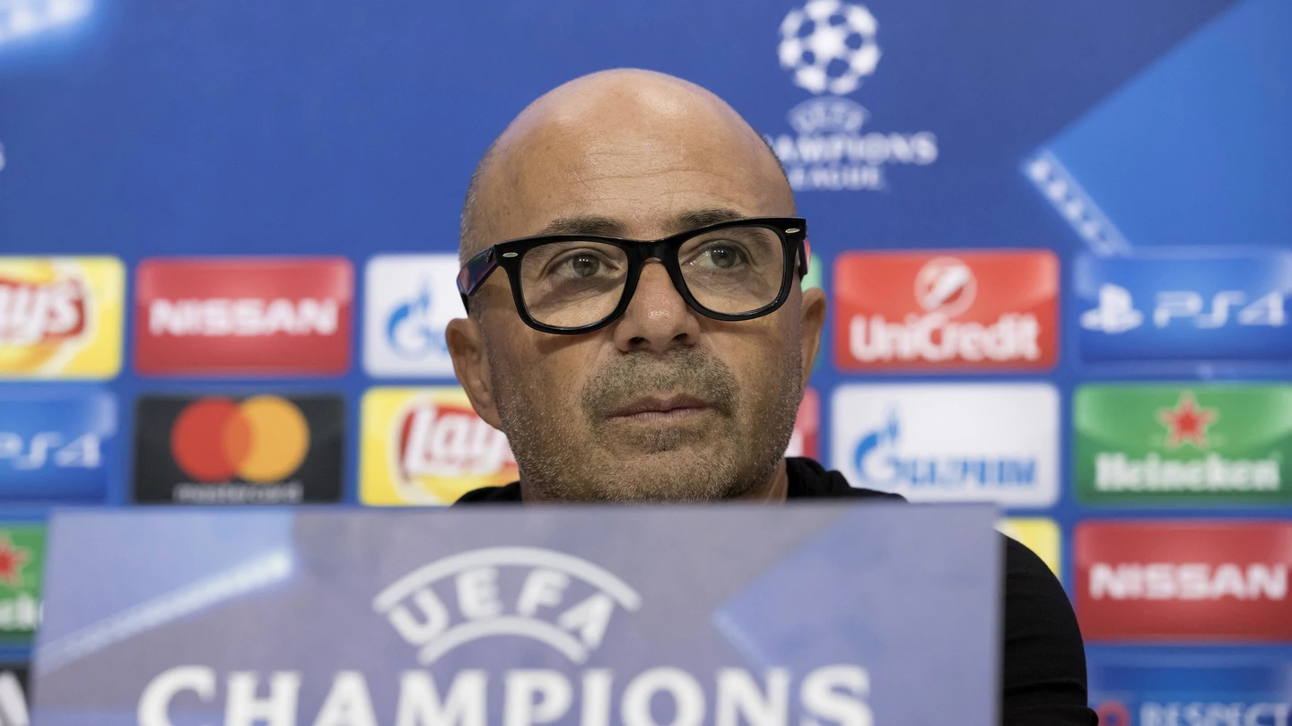Jorge Sampaoli, entrenador del Sevilla Jorge Sampaoli, entrenador del Sevilla