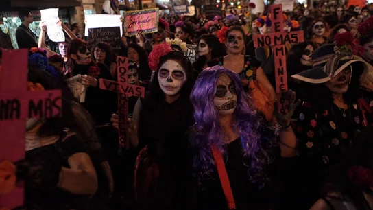 Protestas en México contra la violencia machista Protestas en México contra la violencia machista