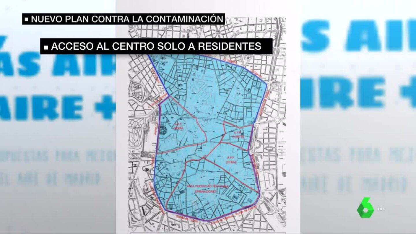 Plan anticontaminaci&oacute;n de Carmena