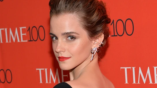 Emma Watson en una de sus apariciones públicas Emma Watson en una de sus apariciones públicas