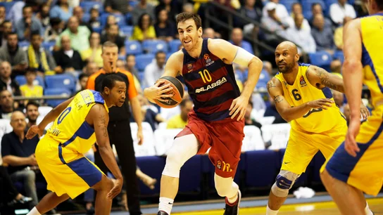 Víctor Claver, jugador del F.C Barcelona Lassa Víctor Claver, jugador del F.C Barcelona Lassa