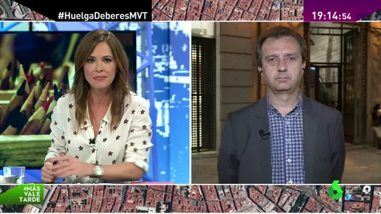 Frame 7.987514 de: José Luis Pazos, presidente de CEAPA: "Somos campeones en deberes y estamos a la cola en Educación" Frame 7.987514 de: José Luis Pazos, presidente de CEAPA: "Somos campeones en deberes y estamos a la cola en Educación"