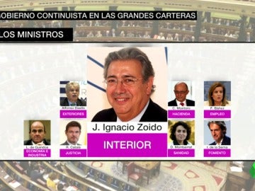 Frame 59.41673 de: Cospedal entra en el Gobierno, De Guindos suma Industria y Méndez de Vigo le quita la Portavocía a Sáenz de Santamaría en un Gobierno que pasa de 15 a 13 carteras Frame 59.41673 de: Cospedal entra en el Gobierno, De Guindos suma Industria y Méndez de Vigo le quita la Portavocía a Sáenz de Santamaría en un Gobierno que pasa de 15 a 13 carteras