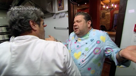 Alberto Chicote en 'Il Tartufo' en Pesadilla en la cocina Alberto Chicote en 'Il Tartufo' en Pesadilla en la cocina