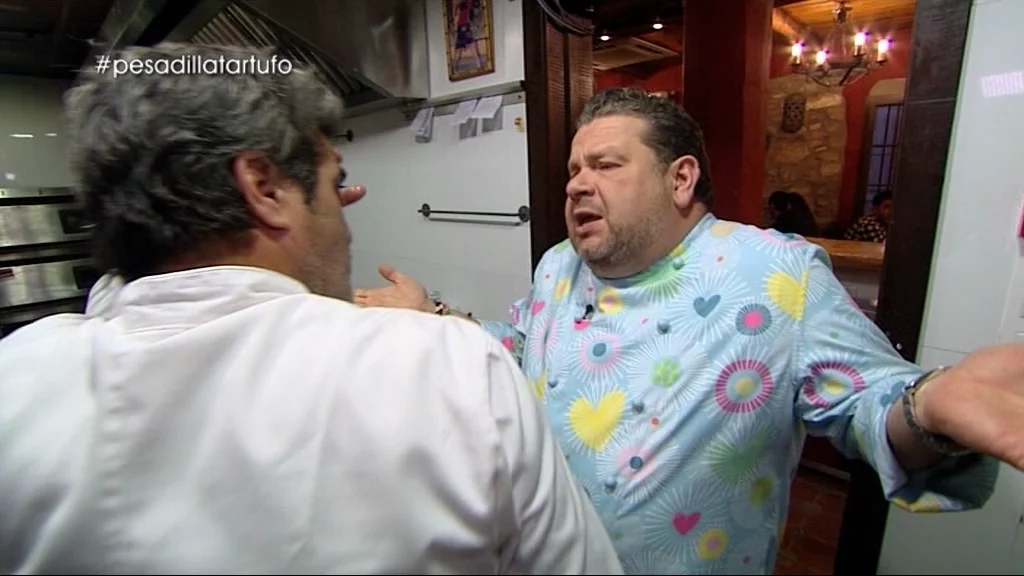 Alberto Chicote en 'Il Tartufo' en Pesadilla en la cocina 