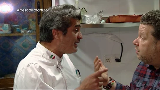 Alberto Chicote en 'Il Tartufo' en Pesadilla en la cocina Alberto Chicote en 'Il Tartufo' en Pesadilla en la cocina