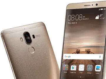 Huawei Mate 9 frontal y trasero Huawei Mate 9 frontal y trasero