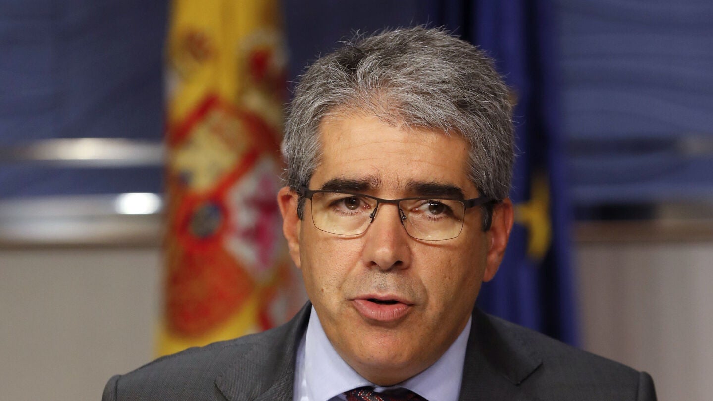 Francesc Homs durante su comparecencia en el Congreso