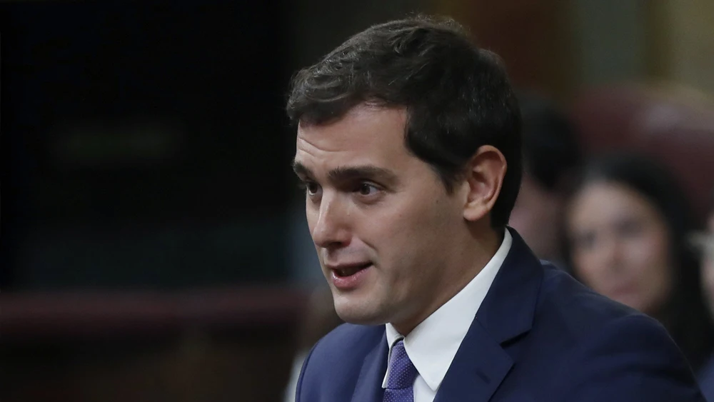 Albert Rivera en una imagen de archivo Albert Rivera en una imagen de archivo